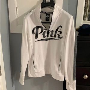 Vs Pink zip up sweater